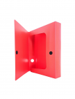 Sarbag Sert Plastik Arşiv Kutusu Kırmızı 24x32x6 cm 