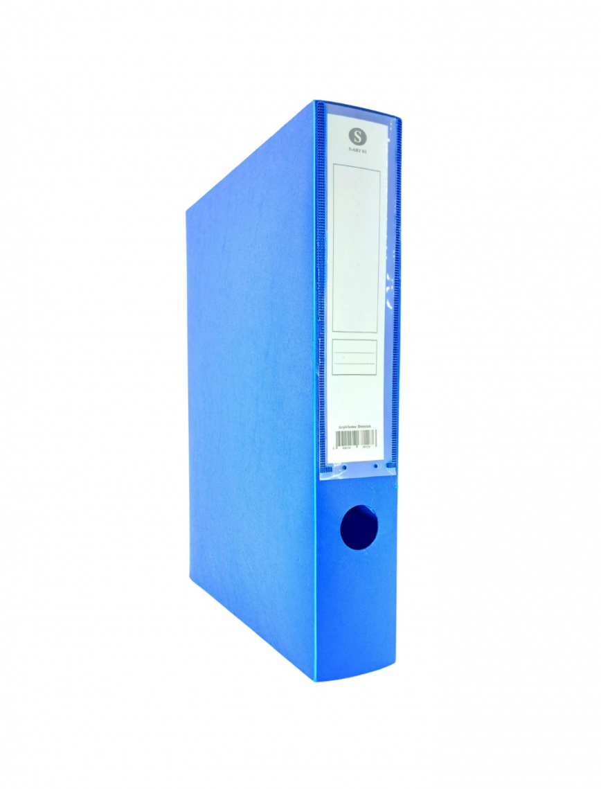 Sarbag Sert Plastik Arşiv Kutusu Mavi 24x32x6 cm 