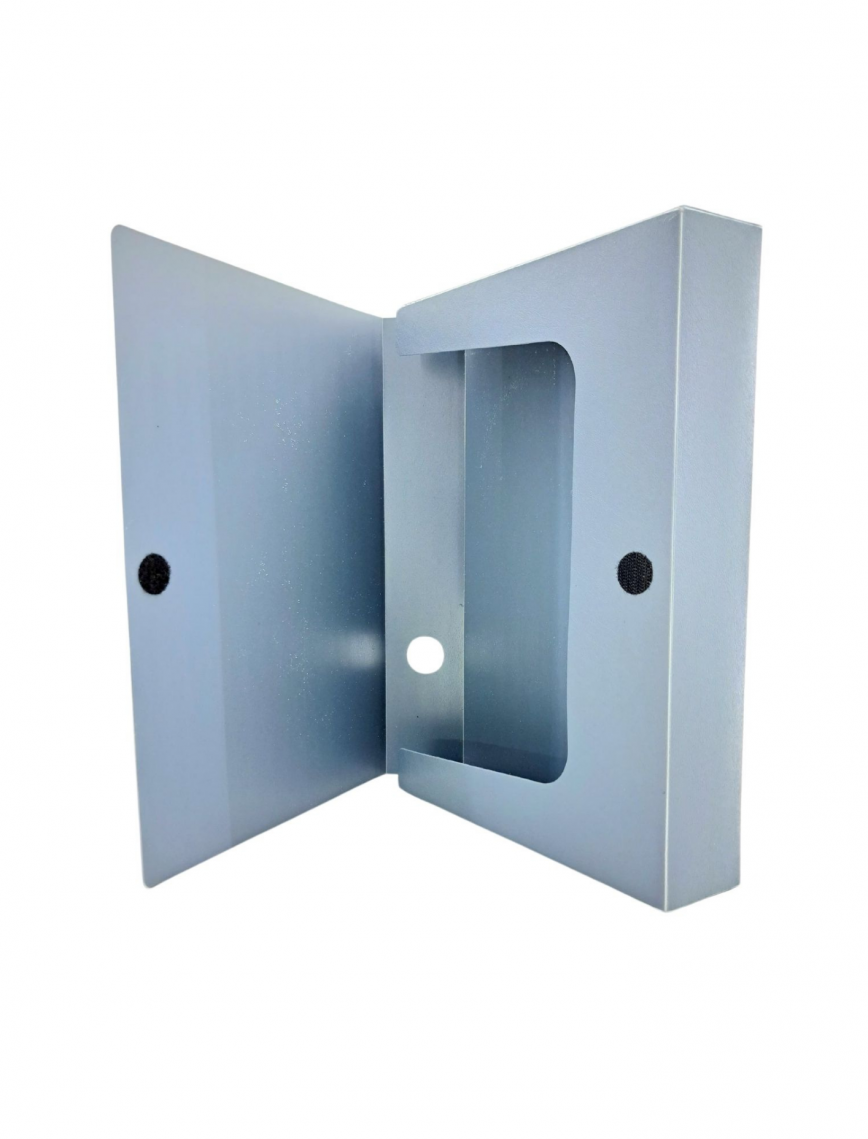 Sarbag Sert Plastik Arşiv Kutusu Gri 24x32x6 cm 