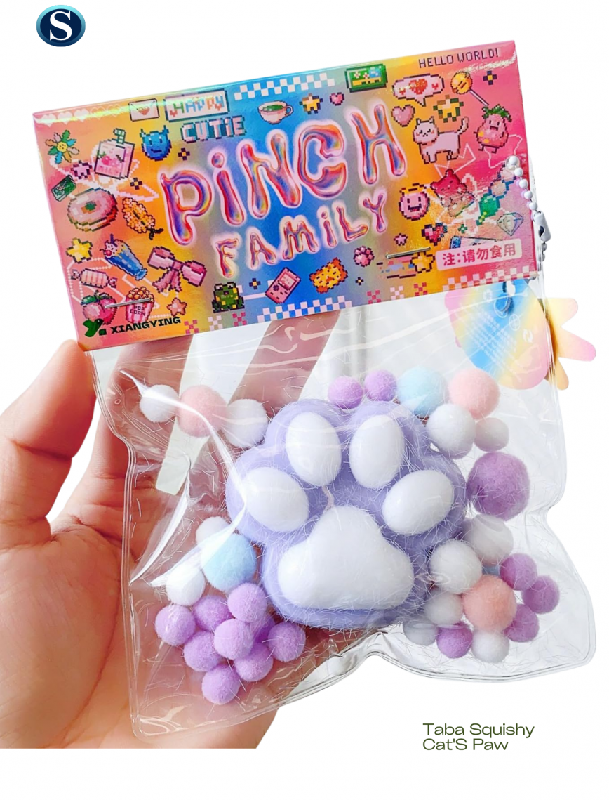 Taba Squishy Kedi Pençesi| Yumuşacık Kedi Patisi Stres Oyuncağı Taba Squishy Kedi Pençesi| Yumuşacık Kedi Patisi Stres Oyuncağı