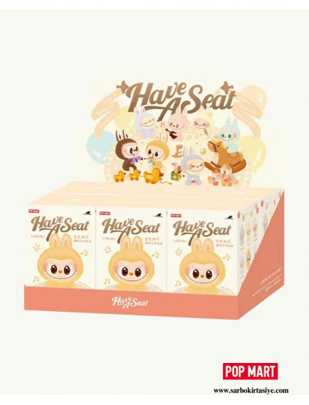 Pop Mart Labubu The Monsters Have a Seat Vinyl Plush Sealed Case (6 Blind Boxes)