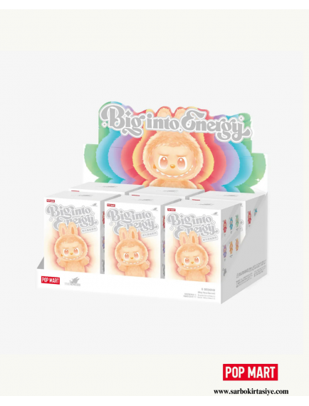 Pop Mart Labubu The Monsters Big into Energy Series Vinyl Plush Pendant Sealed Case (6 Blind Box)