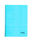NOTTE Spiralli Kareli 80 Yaprak A4 Pastel Plastik Kapaklı Defter NOTTE Spiralli Kareli 80 Yaprak A4 Pastel Plastik Kapaklı Defter