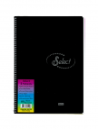 NOTTE Spiralli Kareli 80 Yaprak A4 Select Plastik Kapaklı Defter NOTTE Spiralli Kareli 80 Yaprak A4 Select Plastik Kapaklı Defter