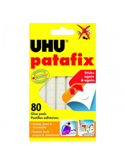 UHU Patafix Adhesive Putty White 80 pcs 