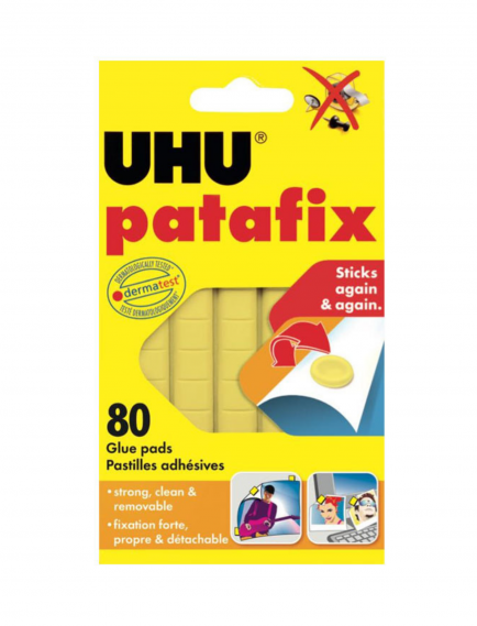 UHU Patafix Adhesive Putty Yellow 80 pcs