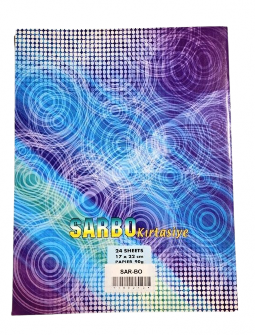 Seyes Defter A5 24 Yaprak
