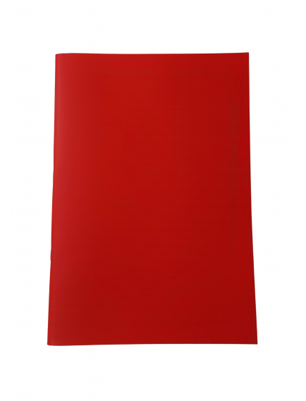 French Seyes A4 Notebook – 60 Sheets, Plastic Cover