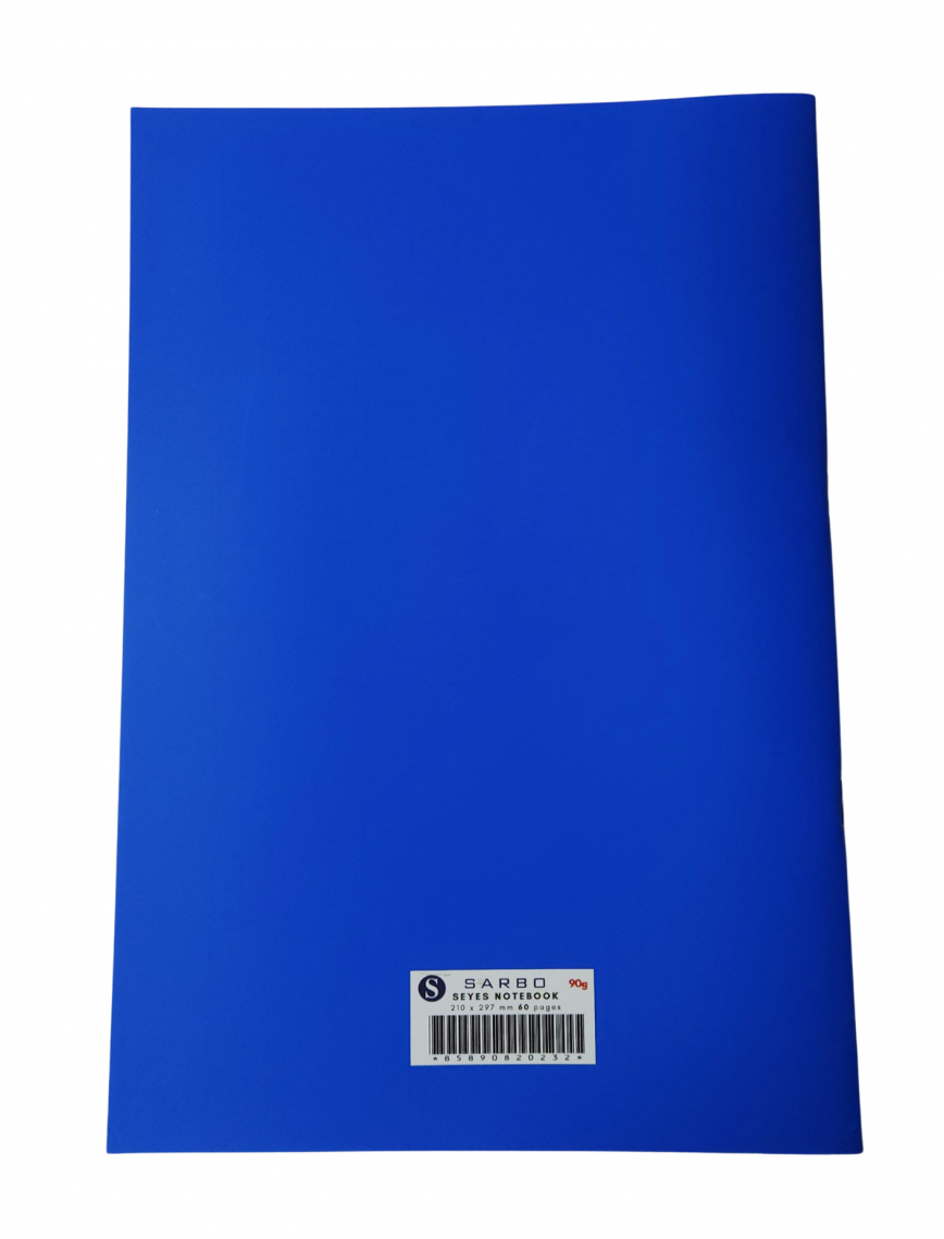 Seyes Defter A4 60 Yaprak Plastik Kapak 