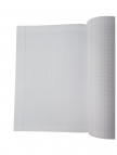 Seyes Defter 24x32cm 48 yp. Plastik Kapak Yeşil