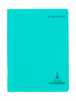 Seyes Defter 24x32cm 60 yp. Plastik Kapak Turkuaz