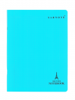 Seyes Defter 24x32cm 48 yp. Plastik Kapak Mavi
