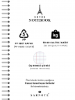 Seyes Defter 24x32cm 60 Yaprak Spiralli PP Kapak Mavi