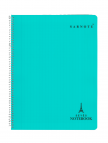 Seyes Defter 24x32cm 60 Yaprak Spiralli PP Kapak Turkuaz
