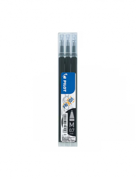 Pilot Frixion Roller Pen 0.7 mm 3-Pack Refill Pilot Frixion Roller Pen 0.7 mm 3-Pack Refill
