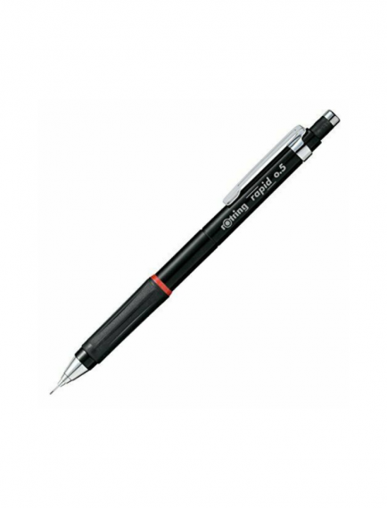 Rotring Rapid 0.5 mm Mechanical Pencil Black