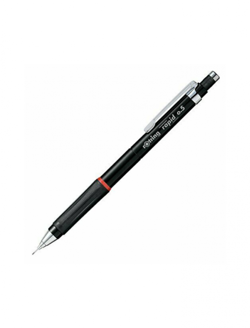 Rotring Rapid 0.5 mm Mekanik Kurşun Kalem Siyah Rotring Rapid 0.5 mm Mekanik Kurşun Kalem Siyah