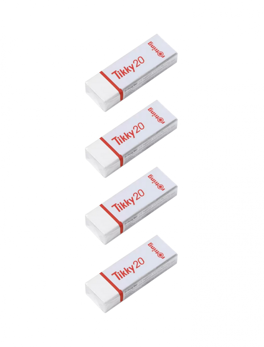 Rotring Tikky Eraser Large 4-Pack 