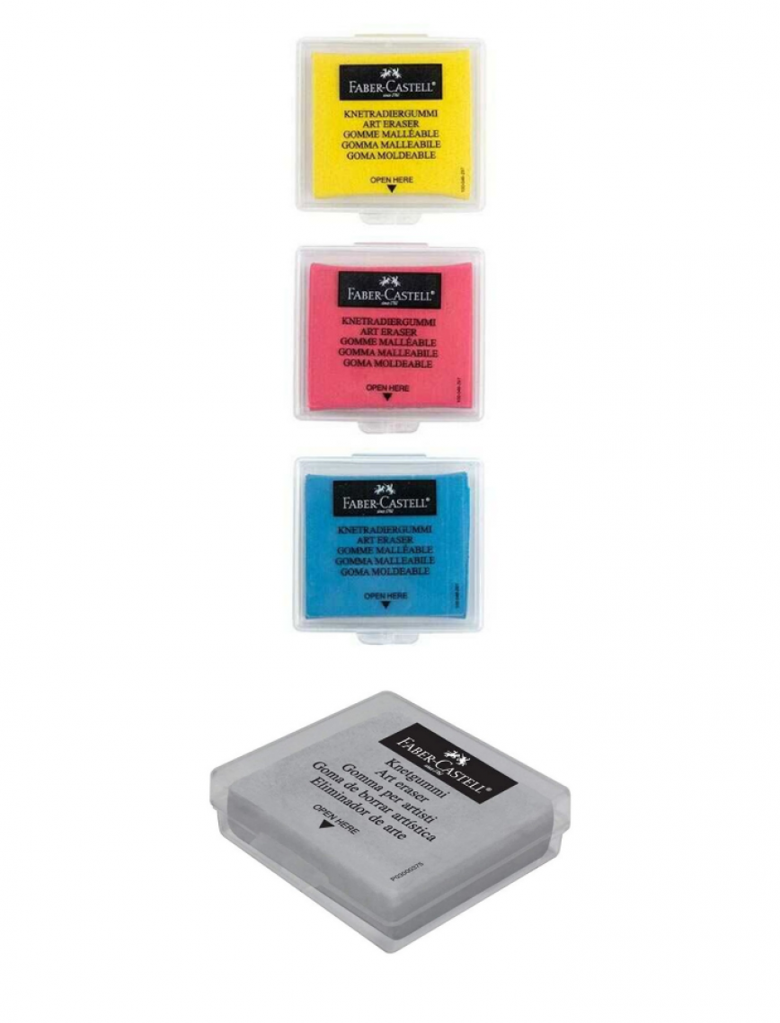 Faber Castell Kneaded Eraser in Plastic Case 