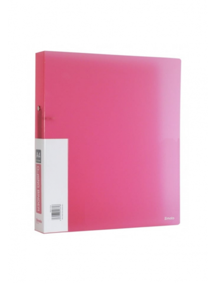 Smato W-1108 2 Halkalı 25mm Klasör – Şeffaf Renkler