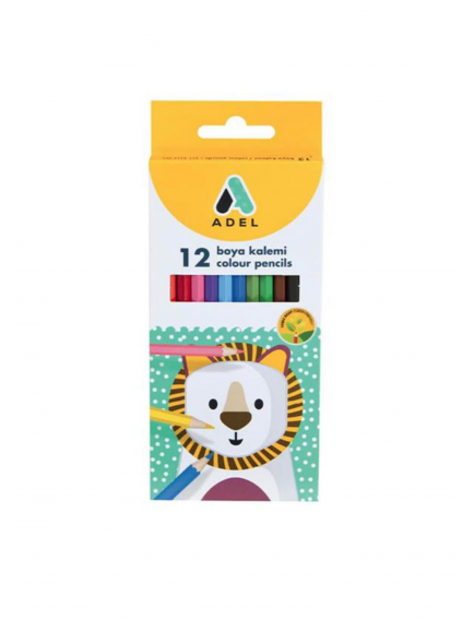 Adel 12 Colored Pencils Full-Length Adel 12 Colored Pencils Full-Length