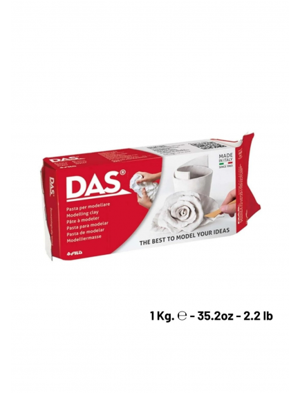 DAS Ceramic Clay White 1000g DAS Ceramic Clay White 1000g