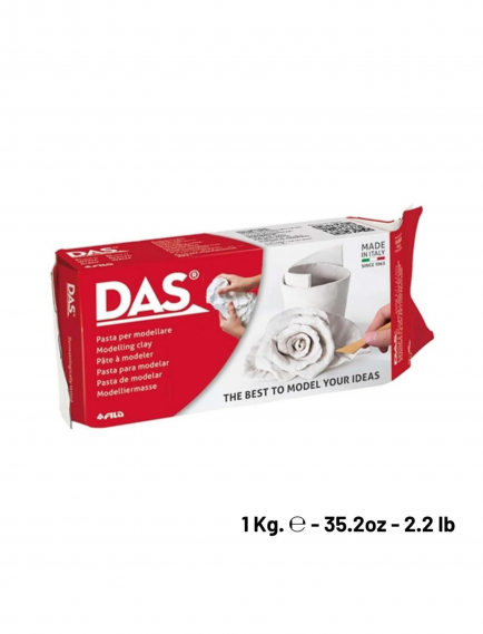 DAS Ceramic Clay White 1000g DAS Ceramic Clay White 1000g