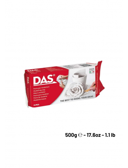 DAS Ceramic Clay White 500g DAS Ceramic Clay White 500g