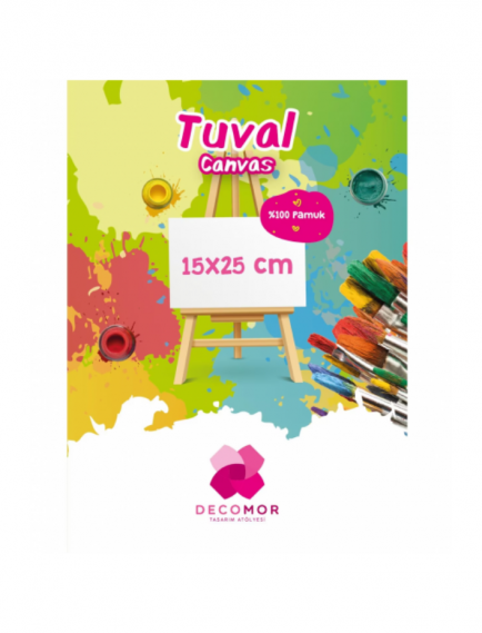 DECOMOR Tuval 15x25 cm DECOMOR Tuval 15x25 cm