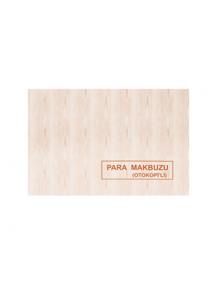 DİLMAN Cash Receipt Book 2x50 Carbon Copy