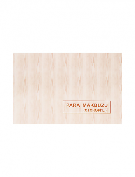 DİLMAN Otokopili Para Makbuzu 2x50