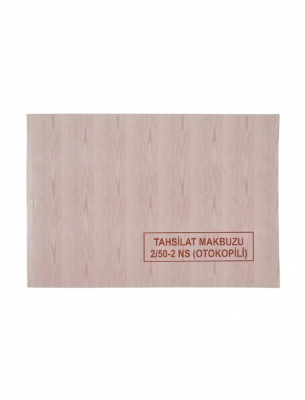 DİLMAN Tahsilat Makbuzu 2 Nüsha Otokopili 