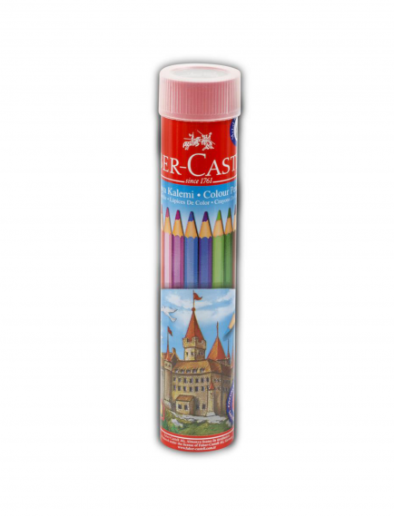 Faber-Castell 12 Colored Pencils Metal Tube