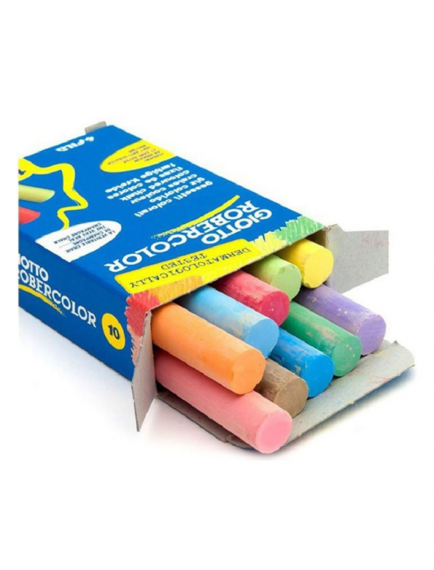 Giotto Robercolor Tebeşir Renkli 10'lu Giotto Robercolor Tebeşir Renkli 10'lu