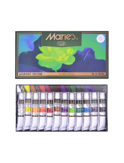 Maries Gouache Paint 12x12ml