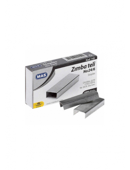 MAS Staple Wire No: 24/6 White MAS Staple Wire No: 24/6 White