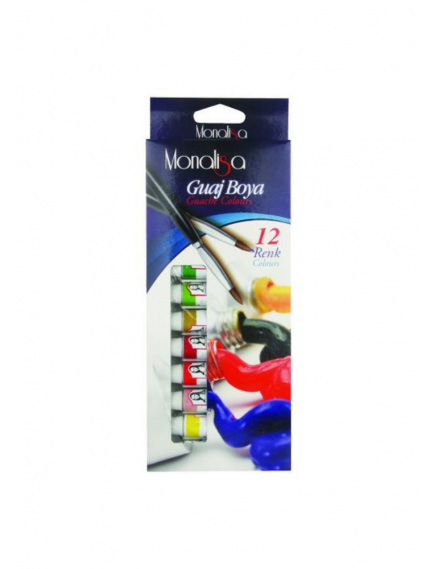 Monalisa Gouache Paint 12x12ml 