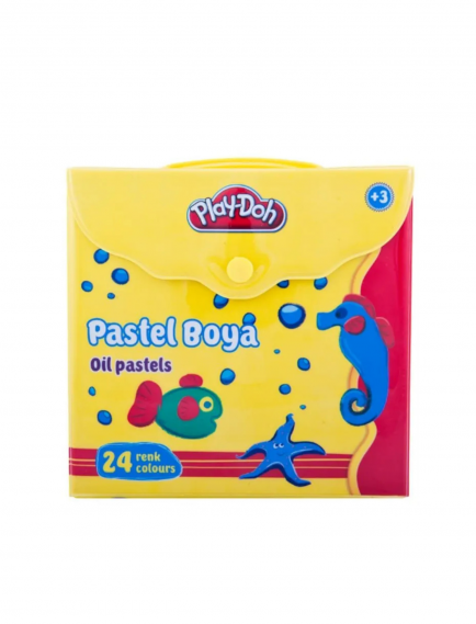 Play-Doh 18 Soft Pastel Set with Carry Case Play-Doh 18 Soft Pastel Set with Carry Case