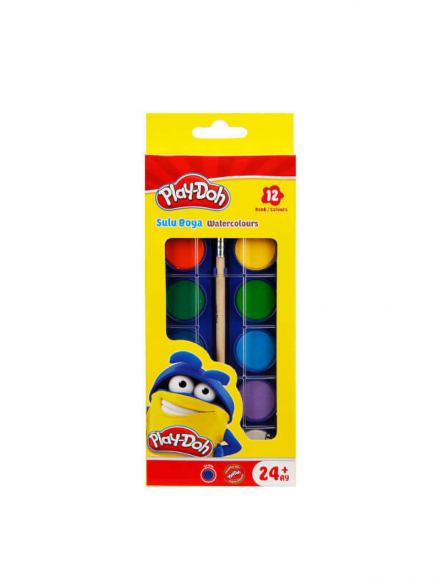 Play-Doh 12’li Küçük Sulu Boya Play-Doh 12’li Küçük Sulu Boya