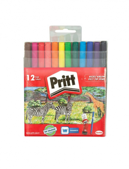 Pritt 12 Felt-Tip Pens Pritt 12 Felt-Tip Pens