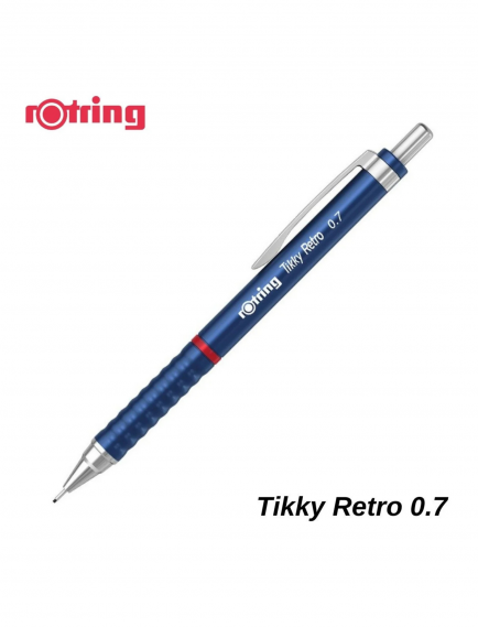 Rotring Mechanical Tikky 0.7 Retro Metallic Blue Rotring Mechanical Tikky 0.7 Retro Metallic Blue