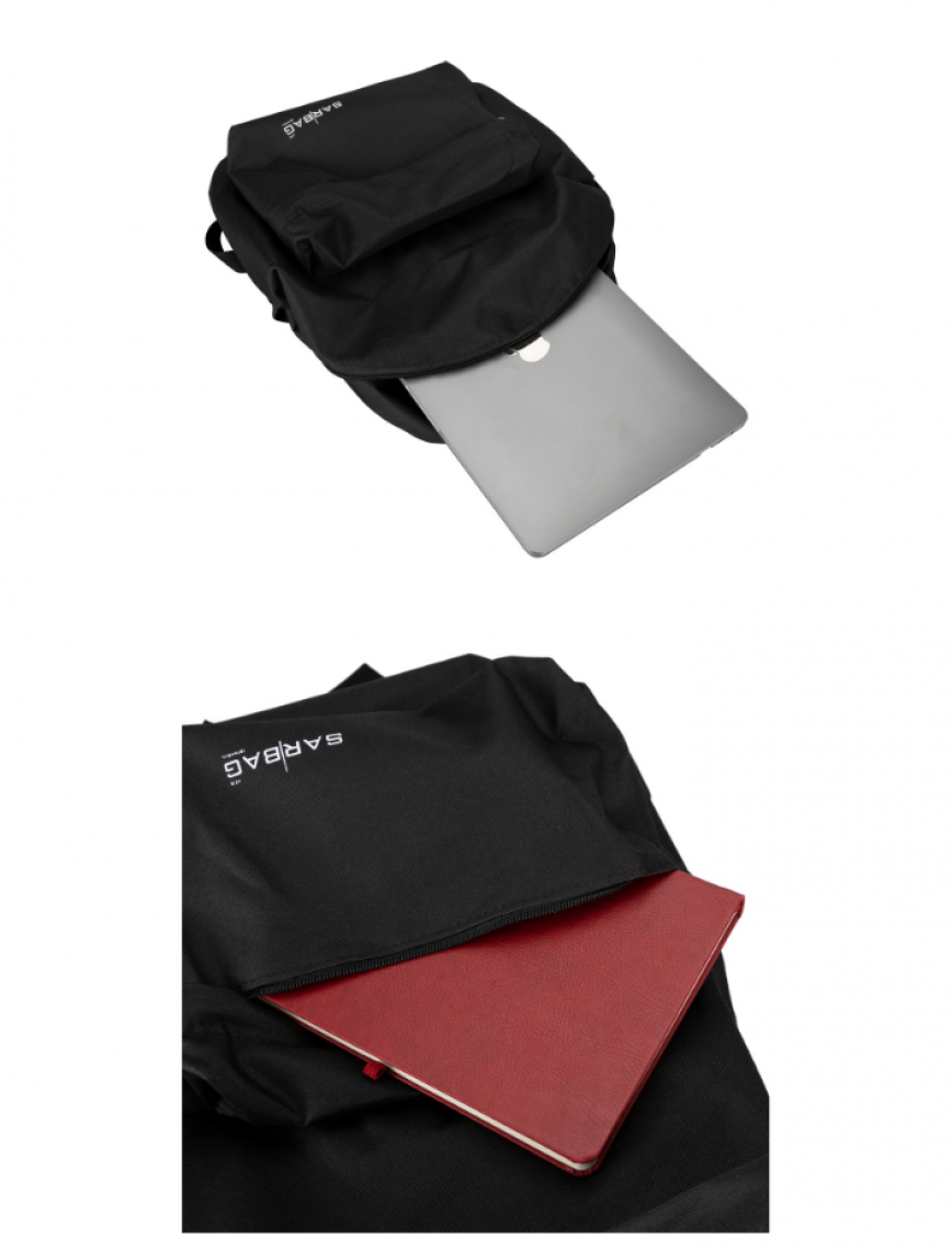 SARBAG Oval Single Tribe Black Pencil Case SARBAG Oval Single Tribe Black Pencil Case