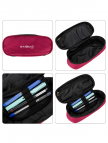SARBAG Oval Single Tribe Vişne Pencil Case SARBAG Oval Single Tribe Vişne Pencil Case