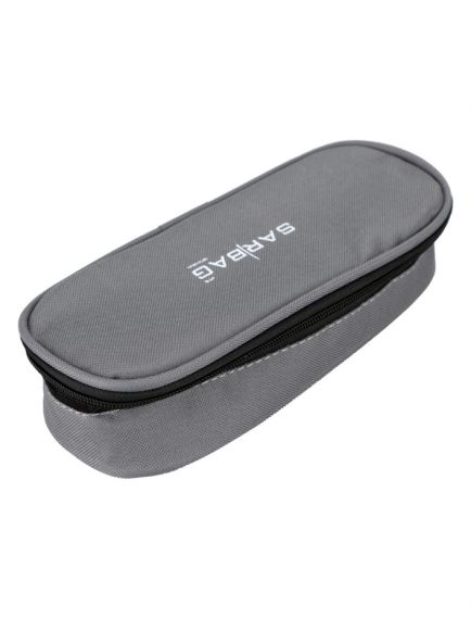 SARBAG Oval Single Tribe Grey Pencil Case SARBAG Oval Single Tribe Grey Pencil Case