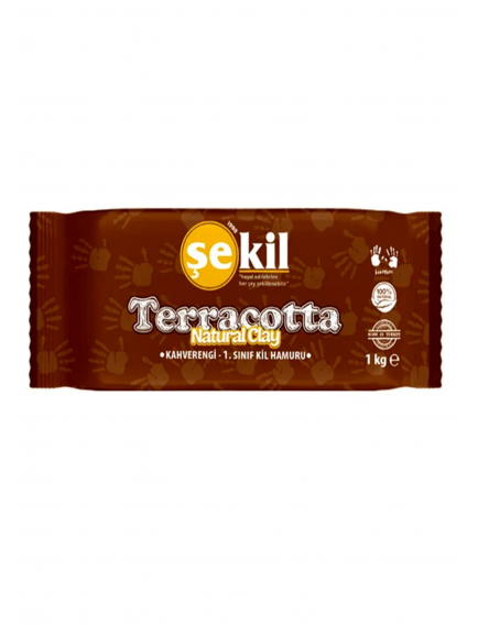 Şekil Clay Dough Brown 1000g Şekil Clay Dough Brown 1000g