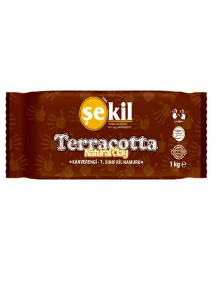 Şekil Clay Dough Brown 1000g Şekil Clay Dough Brown 1000g