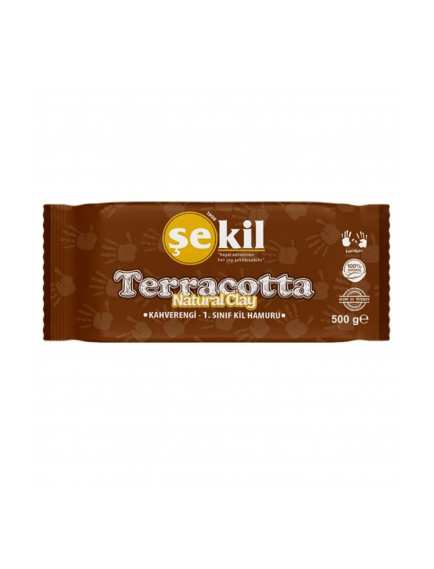 Şekil Clay Dough Brown 500g Şekil Clay Dough Brown 500g
