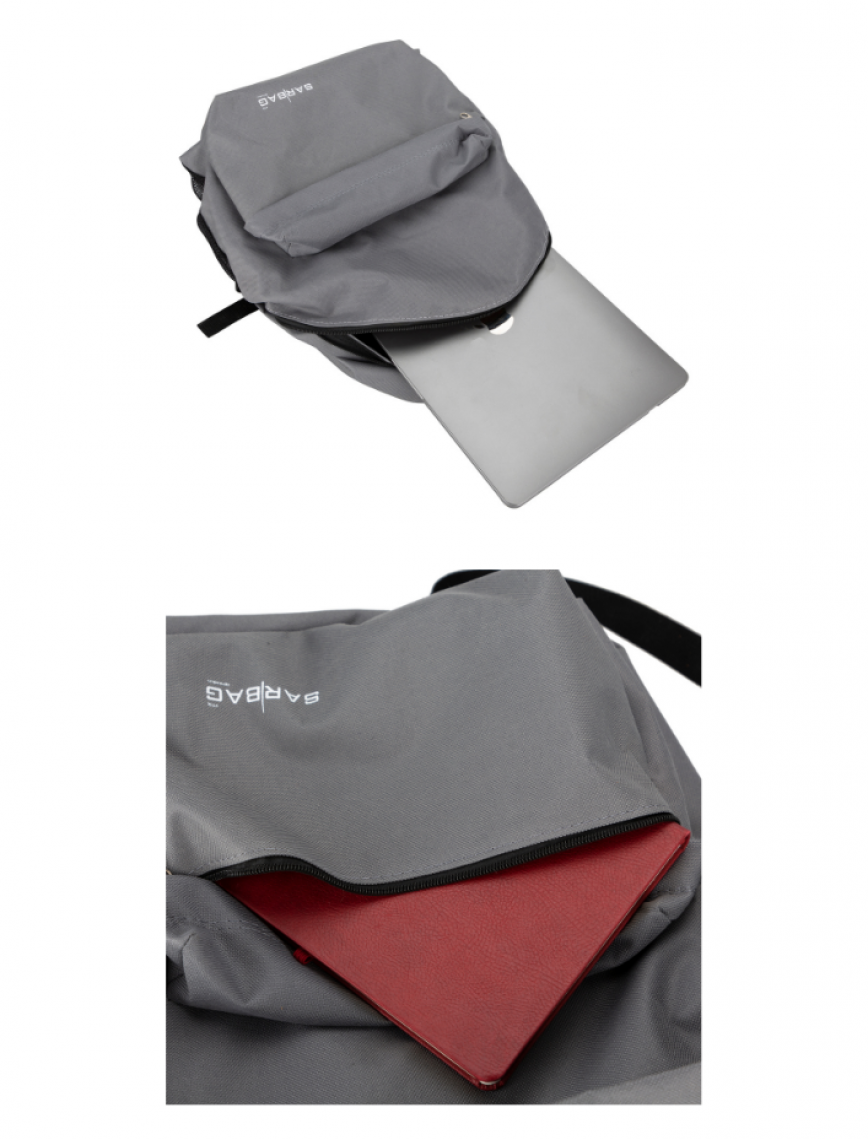 SARBAG Unisex Gri Sırt Çantası SARBAG Unisex Gri Sırt Çantası
