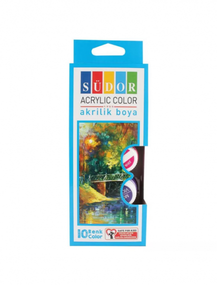 Südor Acrylic Paint Tube 10X15 ml 