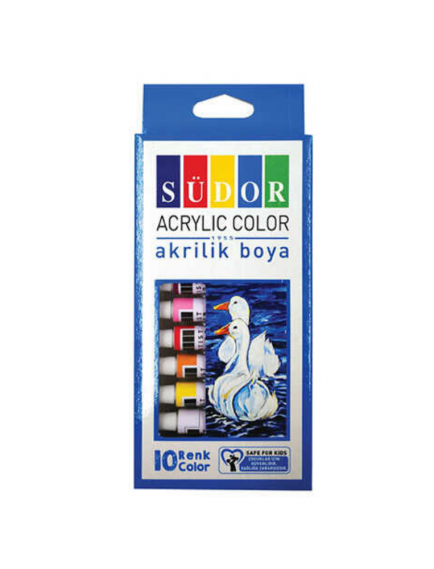 Südor Acrylic Paint Tube 10X9 ml 